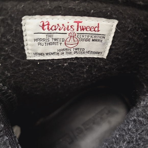 Timberland Britton Harris Tweed Boots Size US 9  Black & Grey Fall/Winter boots - Picture 7 of 12